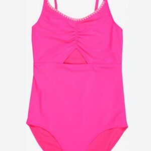 Abercrombie Kids Bright Pink One Piece Swimsuit